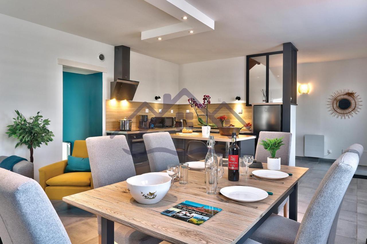 Localise - M33B - Kerbraz, Maison En Duplex Avec Jardin Clos Au Guilvinec - Tout A Pied, Plages, Port, Centre, Commerces, Marche - Wif Inclus - Linge De Lit Inclus Villa Dış mekan fotoğraf