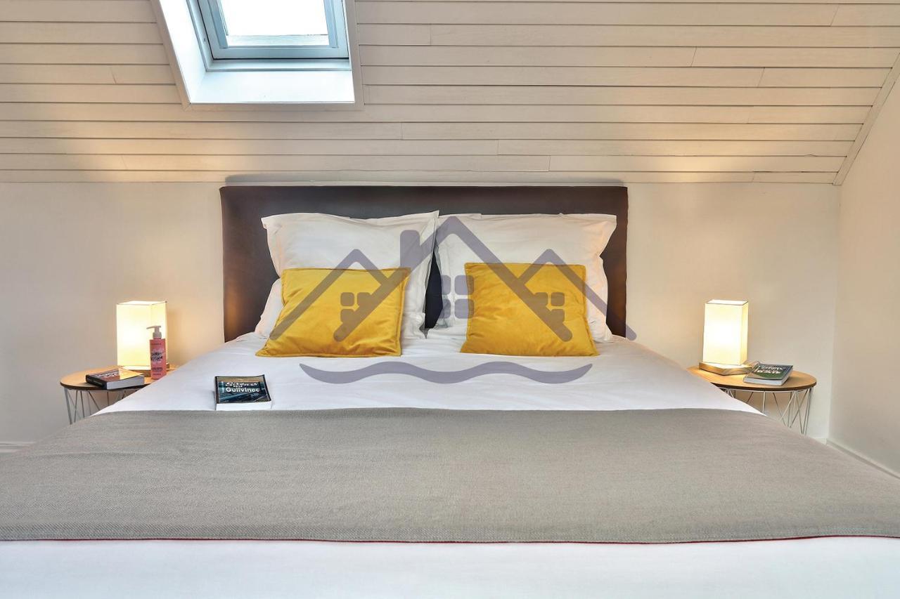 Localise - M33B - Kerbraz, Maison En Duplex Avec Jardin Clos Au Guilvinec - Tout A Pied, Plages, Port, Centre, Commerces, Marche - Wif Inclus - Linge De Lit Inclus Villa Dış mekan fotoğraf