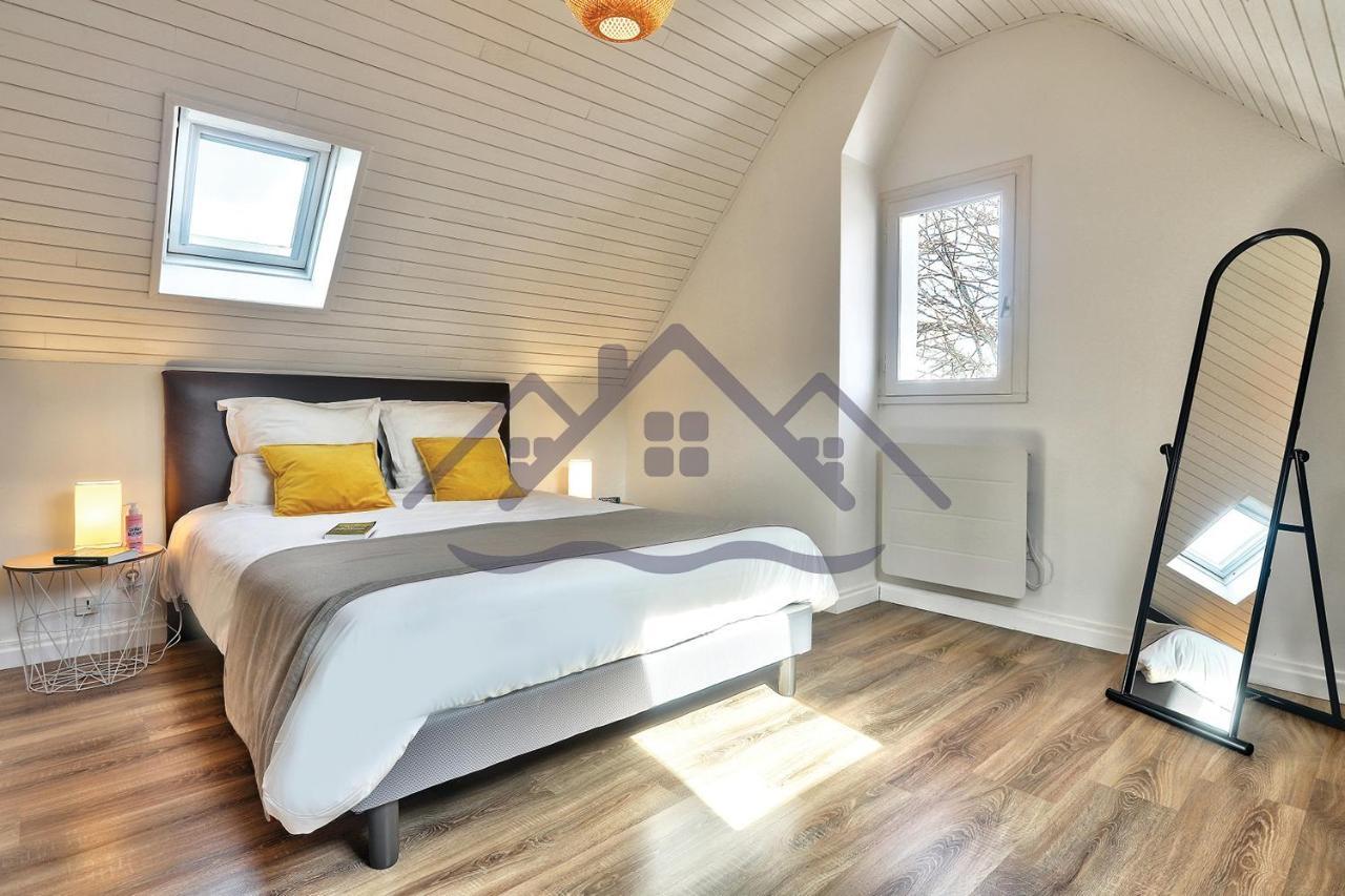 Localise - M33B - Kerbraz, Maison En Duplex Avec Jardin Clos Au Guilvinec - Tout A Pied, Plages, Port, Centre, Commerces, Marche - Wif Inclus - Linge De Lit Inclus Villa Dış mekan fotoğraf