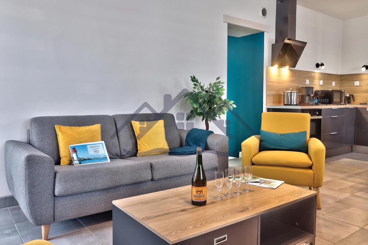 Localise - M33B - Kerbraz, Maison En Duplex Avec Jardin Clos Au Guilvinec - Tout A Pied, Plages, Port, Centre, Commerces, Marche - Wif Inclus - Linge De Lit Inclus Villa Dış mekan fotoğraf