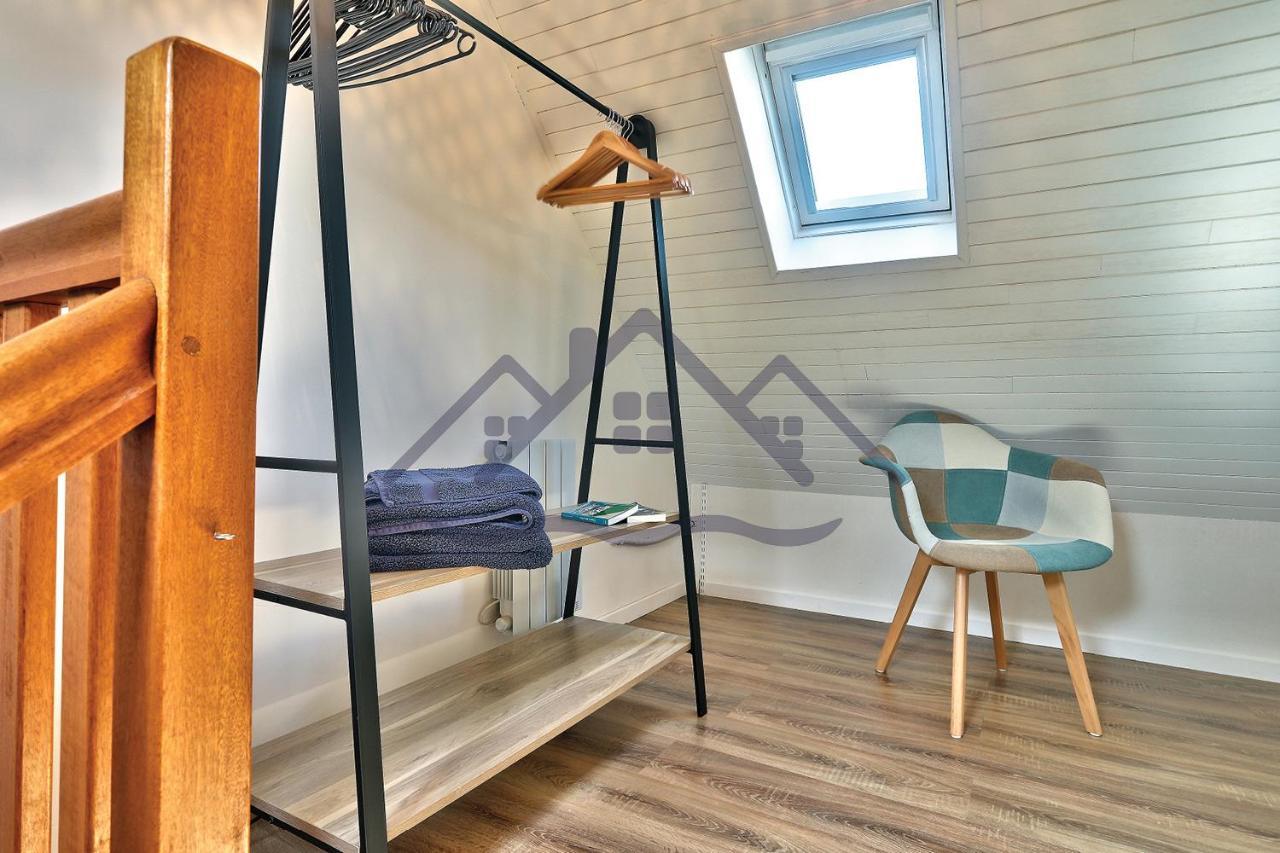 Localise - M33B - Kerbraz, Maison En Duplex Avec Jardin Clos Au Guilvinec - Tout A Pied, Plages, Port, Centre, Commerces, Marche - Wif Inclus - Linge De Lit Inclus Villa Dış mekan fotoğraf