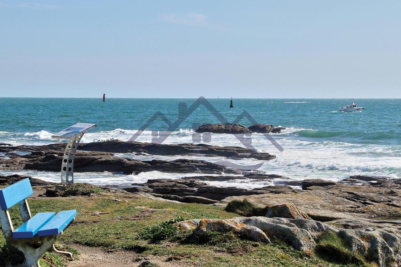 Localise - M33B - Kerbraz, Maison En Duplex Avec Jardin Clos Au Guilvinec - Tout A Pied, Plages, Port, Centre, Commerces, Marche - Wif Inclus - Linge De Lit Inclus Villa Dış mekan fotoğraf